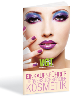 VGT Einkaufsführer für tierversuchsfrei Kosmetik