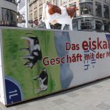 Österreich-Tour mit riesiger "Milchpackung"
