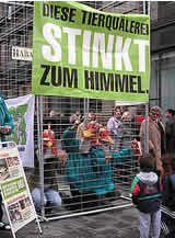 TierschützerInnen hinter Gittern