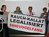 Singvogelfang: Ministerin bezieht Stellung