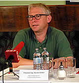 Pressekonferenz zum Singvogelfang