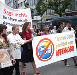 Tierversuchsdemo in Frankfurt