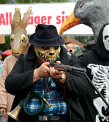 Anti-Jagd-Demo am Schliersee