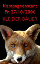 Kleider Bauer, zieh dich warm an ...