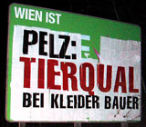 Pelz: Tierqual bei Kleider Bauer