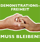 Neuer Angriff auf die Demonstrationsfreiheit
