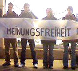 Polizei bedroht massiv Demo für Meinungsfreiheit