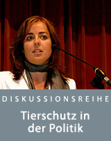 1. Veranstaltung der Diskussionsreihe "Tierschutz in der Politik": Ist eine eigene Tierrechtspartei notwendig?