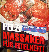 Pelz bei Kleider Bauer: Österreichweite Proteste am 1. Advent!