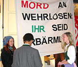 Jägerballdemo in Linz