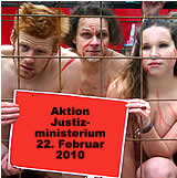 Ankündigung: Aktion zur Tierschutzcausa vor Justizministerium