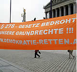 Aktiv gegen die Verschärfung des § 278ff