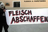 Aktionstag gegen Schlachthäuser und Metzgereien in Tirol!