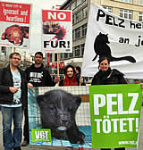 VGT Vorarlberg bei "Frankfurt Pelzfrei"