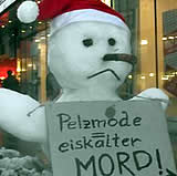 Pelz ist Mord, auch zu Weihnachten!