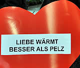 Knutschen gegen Pelz