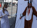 Tierversuch am Taubenmarkt