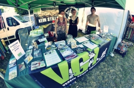 Szene Openair Infostand