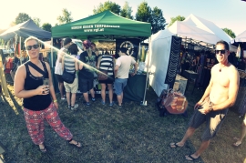 Szene Openair Infostand