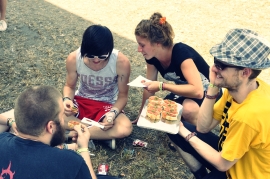 Szene Openair Infostand