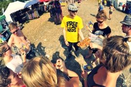 Szene Openair Infostand