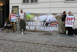 ÖVP-Chef Dr. Spindelegger verspricht: Tierschutz noch vor Wahl in Verfassung