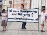 "Ist diese Kundgebung eine Nötigung?"