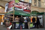 Tierschutz-Information am Grazer Hauptplatz: großes Interesse und großer Zuspruch der PassantInnen!