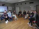 VGT-Aktivist, Künstler und Buchautor Chris Moser zu Gast im Ethikunterricht beim BRG Kufstein