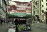 Straßenbefragung: was halten PassantInnen von der geplanten Besatzdichtenerhöhung bei Masthühnern?