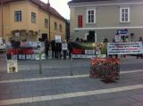 Gatterjäger Josef Pröll, Landesjägermeister, spricht bei Messe im Dom zur Jagd