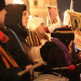 150 TeilnehmerInnen auf 33. Jägerballdemo vor der Hofburg in Wien