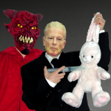 Einladung Tierversuchsaktion: Krampus ermahnt Wissenschaftsminister