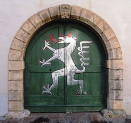 Grazer Stadtwappen am Landeszeughaus