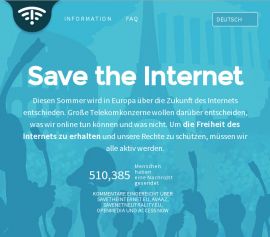 Screenshot von savetehinternet.eu