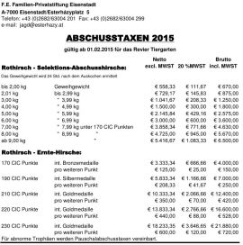 Abschussliste