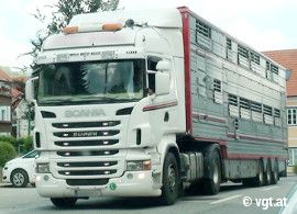 Typischer Lebendtiertransporter