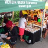 VGT-Stand am Veganen Genussfest St. Pölten