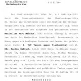 Wiener Oberlandesgericht weist Mayr-Melnhof Klage gegen VGT in 2. Instanz ab!