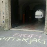 VGT-Gatterjagddemo in Salzburg vor Landesregierung: Jagdgesetzreform gefordert!