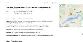 Screenshot von der (inzw. abgesagten) Veranstaltung