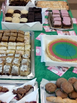 Ein teil des Buttets am Tierrechtskongress 2017