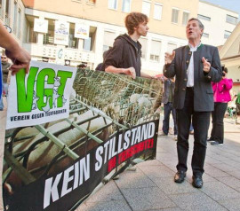 Erich Schwärzler mit dem VGT