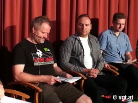 Martin Ballucht, Kurt Schmidinger und Johannes Wahlmüller