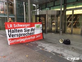 Demo vor dem Kongresshaus