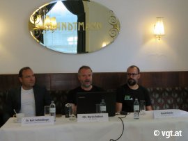 Pressekonferenz Teilnehmer