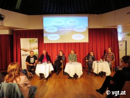 Podium bei Demokratie Quo Vadis: Direkte Demokratie
