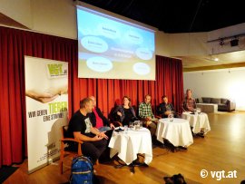 Podium bei Demokratie Quo Vadis: Direkte Demokratie