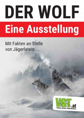 Plakat zur Wolfsausstellungstour