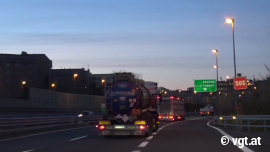 Tiertransporter unterwegs